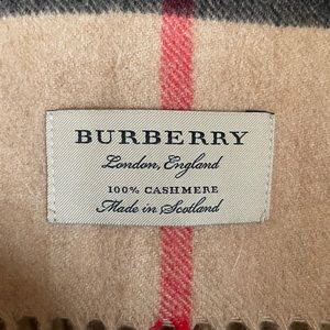 Burberry scarf